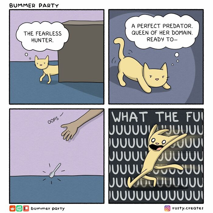 Humorous Comic By Rusty Creates