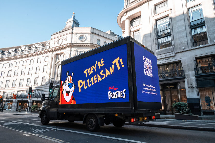 Butchered Brand Lines Appear On Billboards All Over London