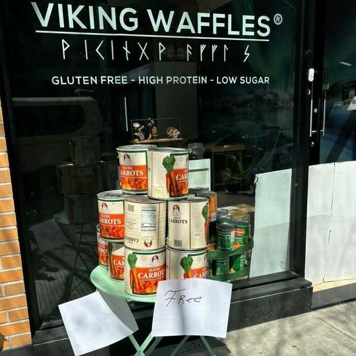 I’d Like My Viking Waffles With A Side Of Stooped Sliced Carrots Please. 8th And C