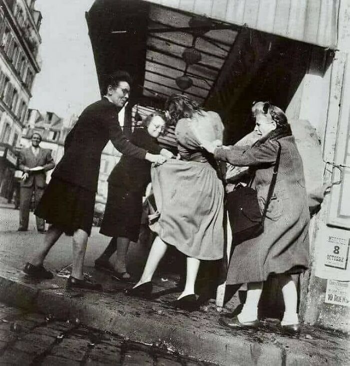 A Young Woman Wearing Dior's Clothing Was Physically Assaulted And Had Her Clothes Torn Off By Those Who Were Outraged By The Extravagance