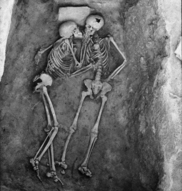 The Hasanlu Lovers Are A Pair Of Human Remains That Were Discovered At The Teppe Hasanlu Archaeological Site In Iran. The Remains Are Believed To Be Around 2800 Years Old And Were Found In The City Of Hasanlu, Located In North-Western Iran