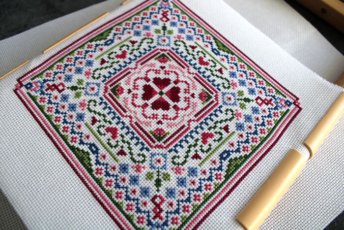 Cross-Stitch. How Geometric Patterns Are Useful