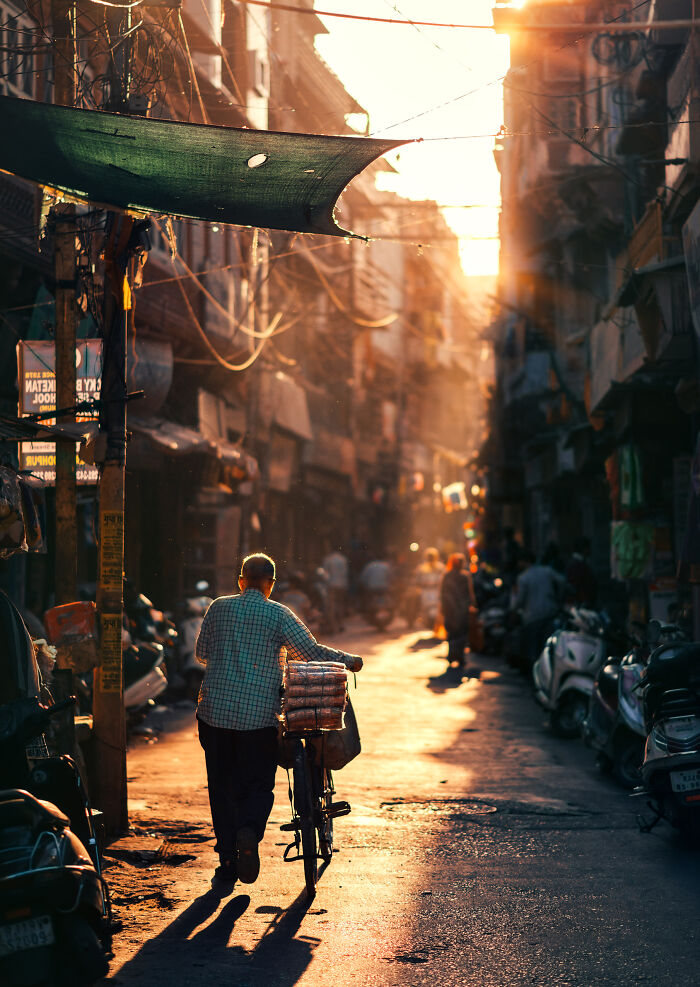 I Chased And Captured People In The Golden Sunlight