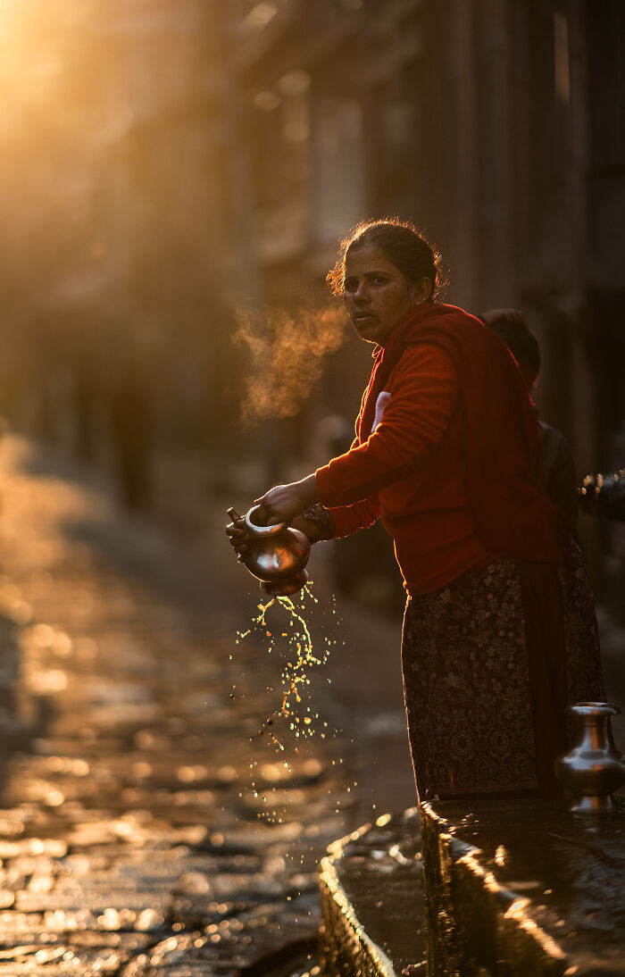 I Chased And Captured People In The Golden Sunlight