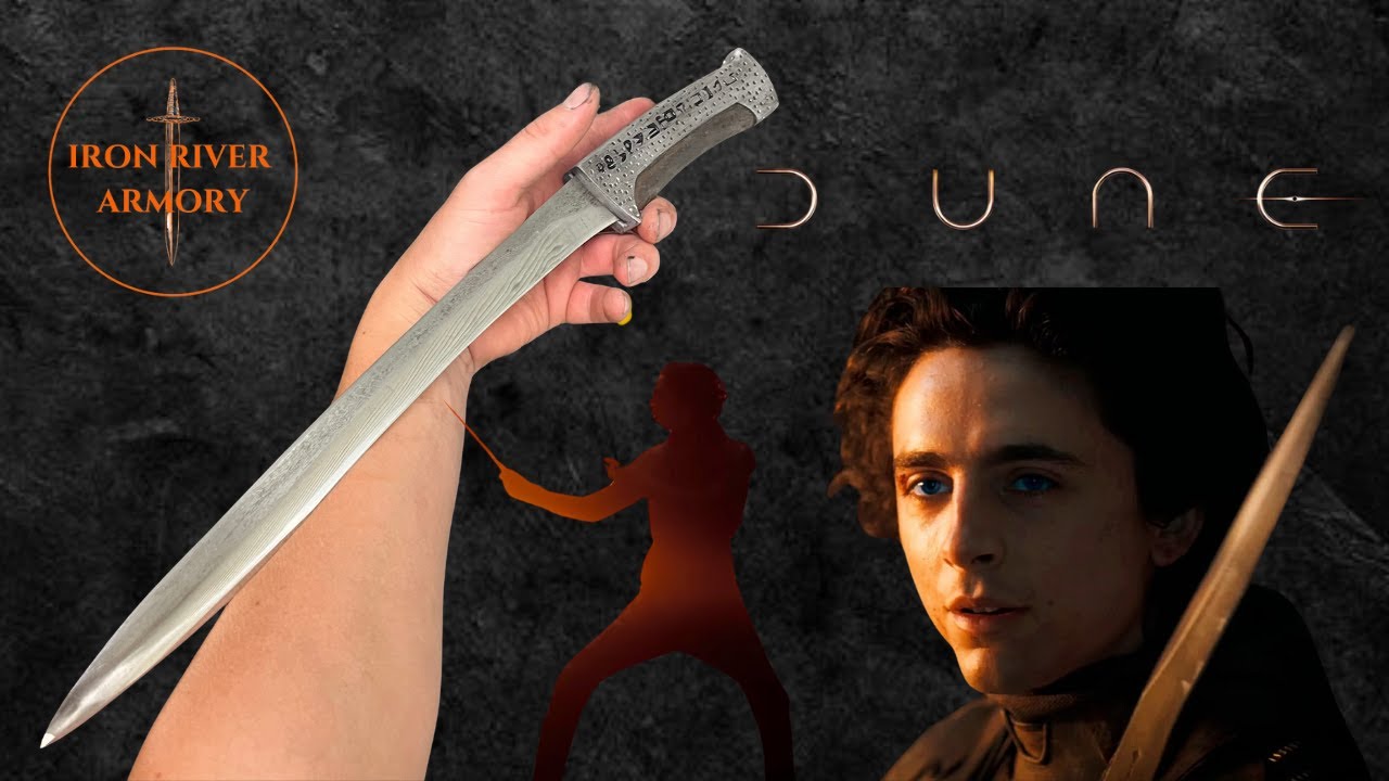 Making A Carbon Steel Drysknife From Dune!