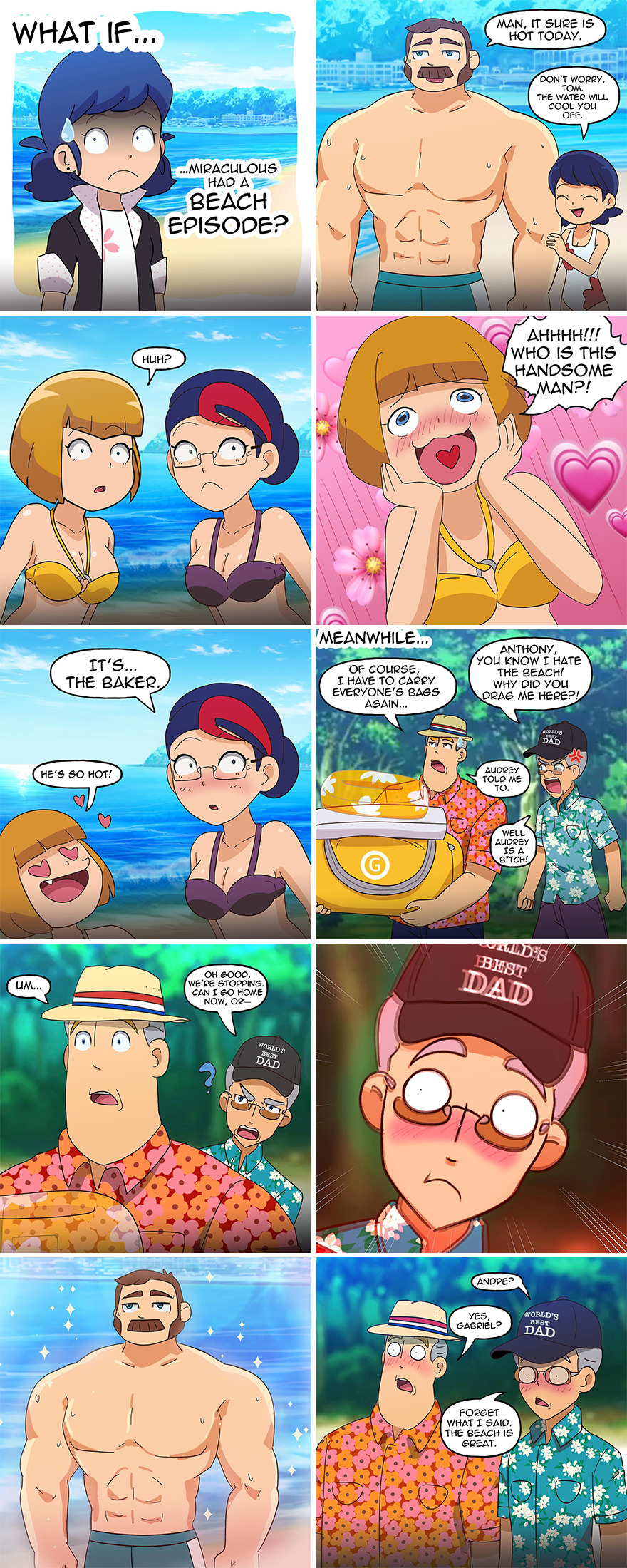 Miraculous Ladybug: Miraculous Beach Episode?!... But It’s Only About The Parents