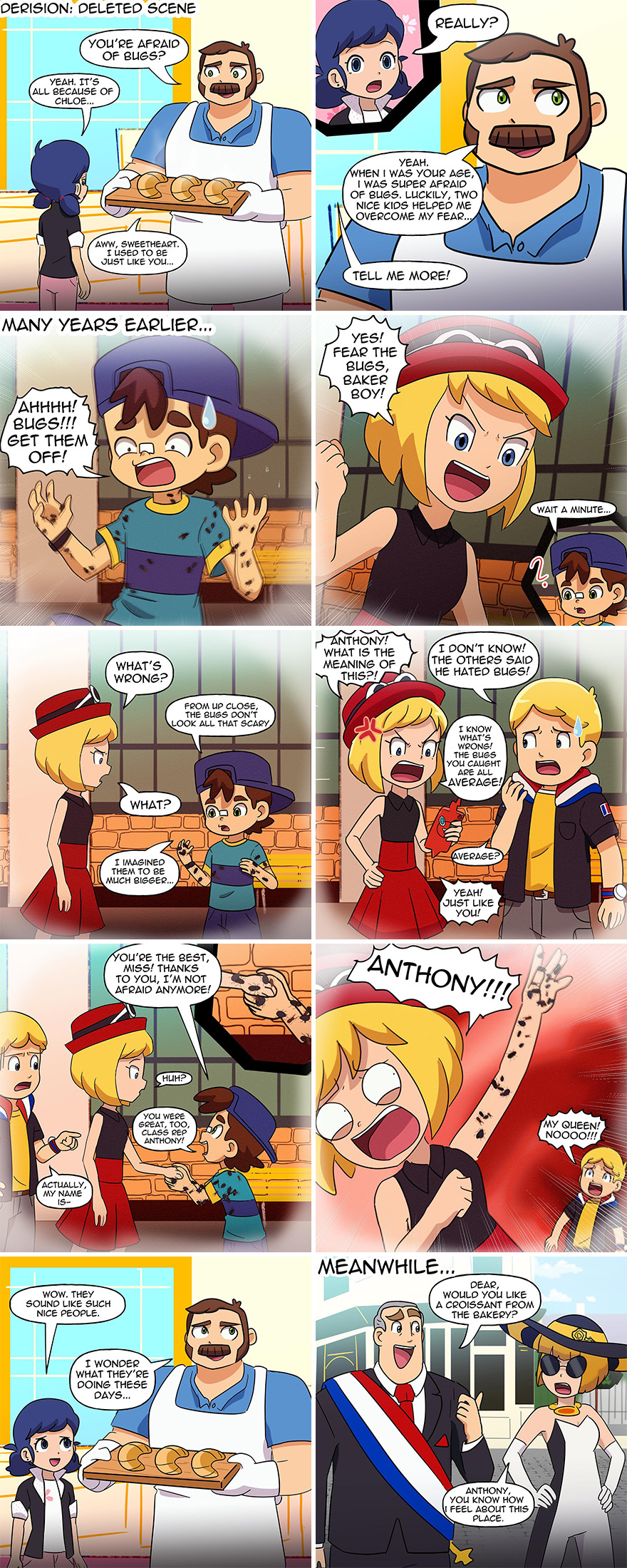 Miraculous Ladybug: Derision Deleted Scene - Tom’s Childhood Story