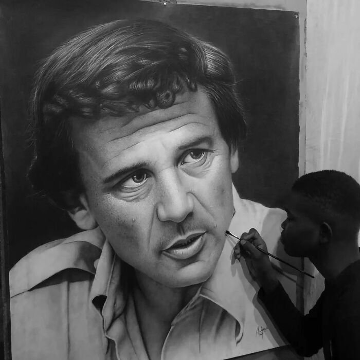From Charcoal Sketches To Global Fame: The Remarkable Journey Of Dauda Abusali (32 Pics)
