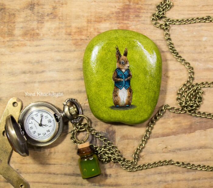 I Painted A Series Of Miniature Paintings