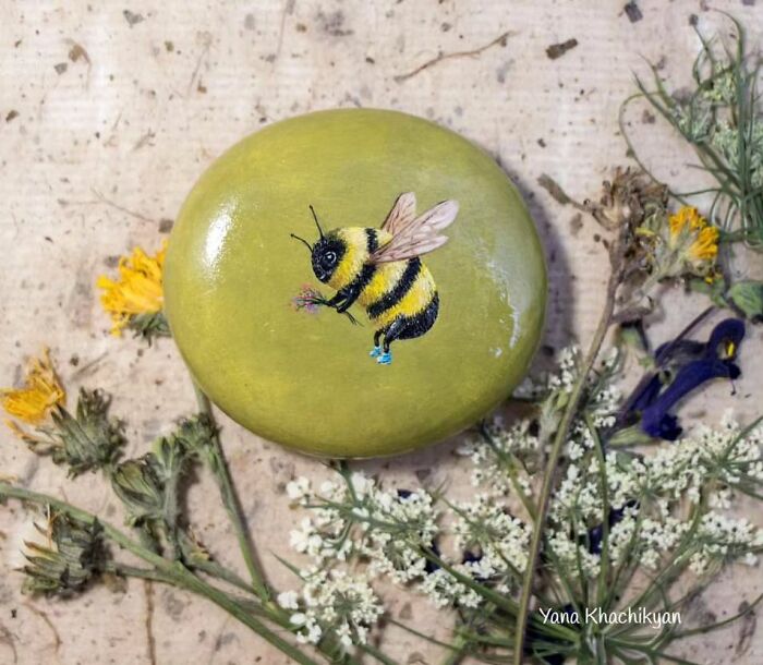 I Painted A Series Of Miniature Paintings