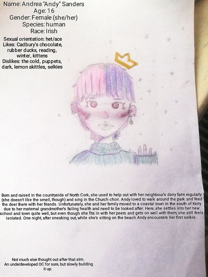 An Oc I'm Trying To Develop :)