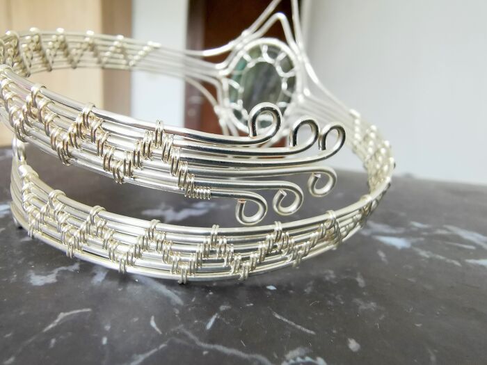 I Made An Elven Tree Armband With Labradorite Gemstone