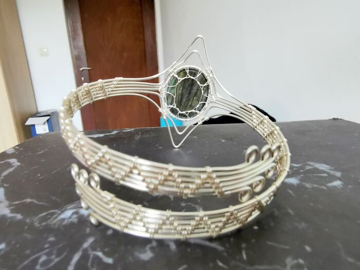 I Made An Elven Tree Armband With Labradorite Gemstone