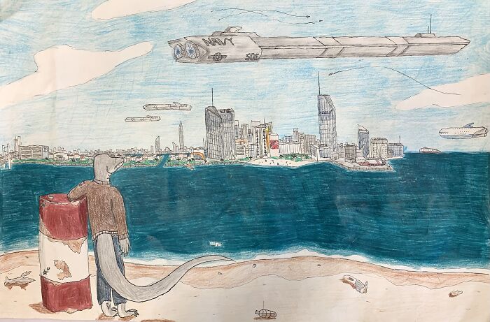 One Of My Favorites I Made As Of Late, Titled “Unintended Consequences”, Featuring A Character Of Mine Named Trinidad