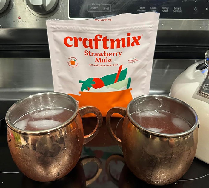 Mango margarita cocktail mix with tequila, perfect for cheap and cheerful Mother’s Day gifts under $20.