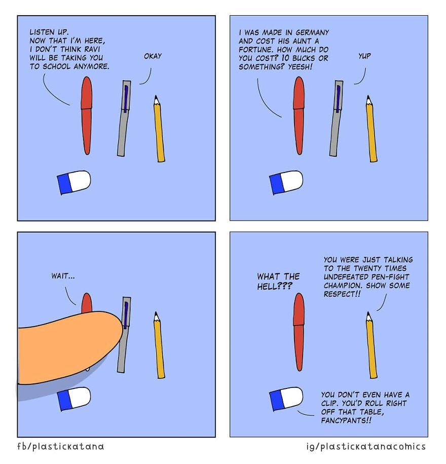 Laugh Out Loud With Plastic Katana Comics, Meet The Hilarious Artist Behind The Doodles