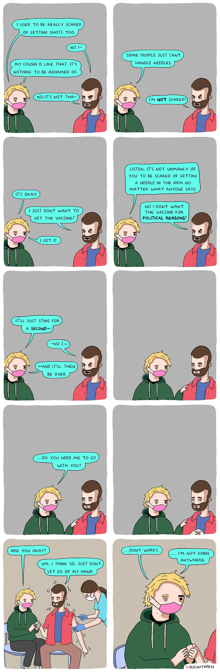 Laughing Through The Struggle: Alec With Pen's Comics Bring Mental Health Awareness With A Side Of Humor