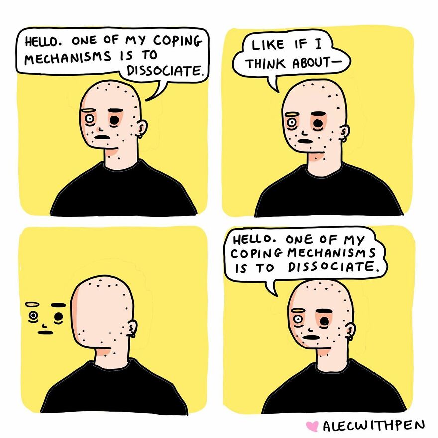 Laughing Through The Struggle: Alec With Pen's Comics Bring Mental Health Awareness With A Side Of Humor