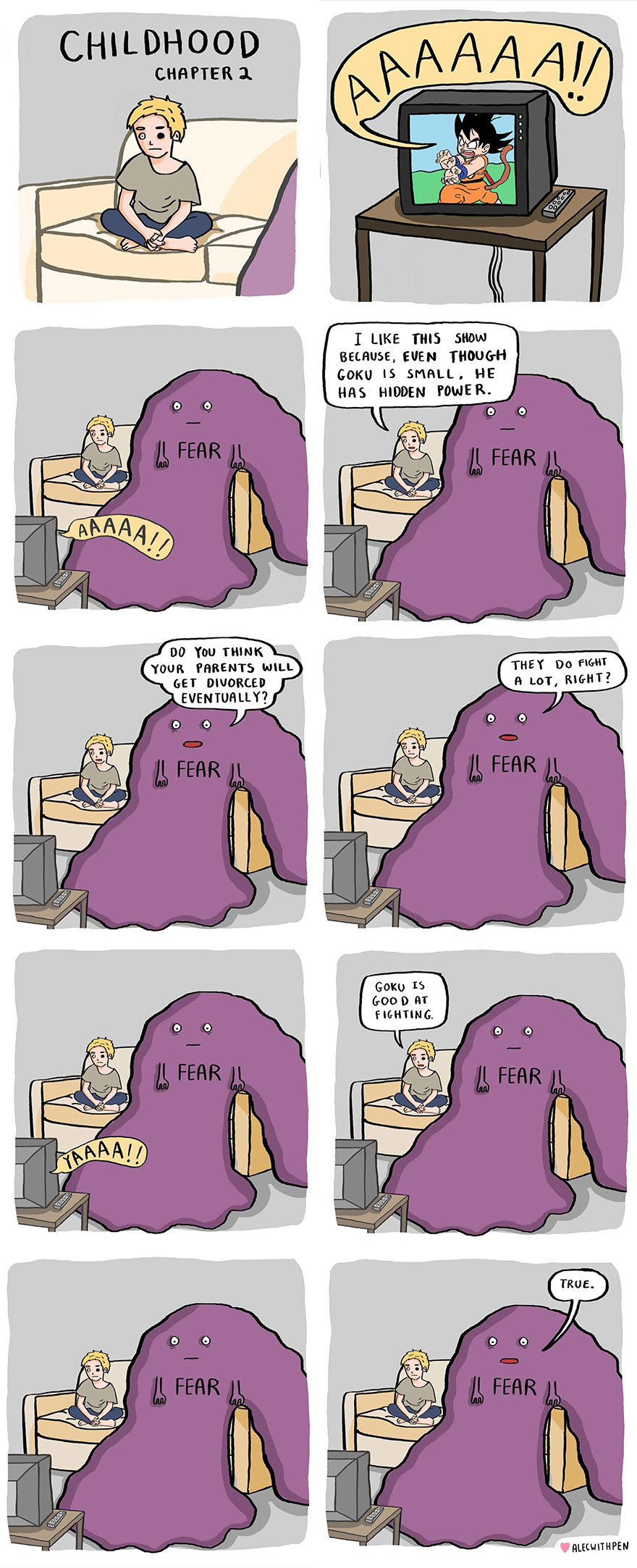 Laughing Through The Struggle: Alec With Pen's Comics Bring Mental Health Awareness With A Side Of Humor