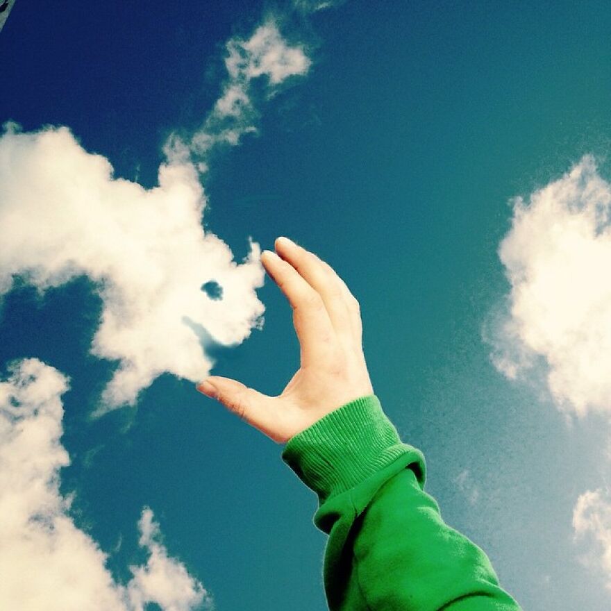 Markus Einspannier's "Usetheclouds",a Decade Of Whimsical Interactions Between People And Clouds