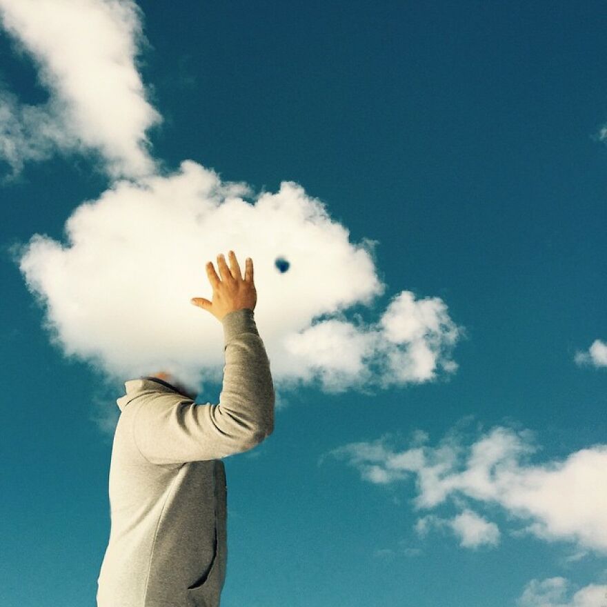 Markus Einspannier's "Usetheclouds",a Decade Of Whimsical Interactions Between People And Clouds