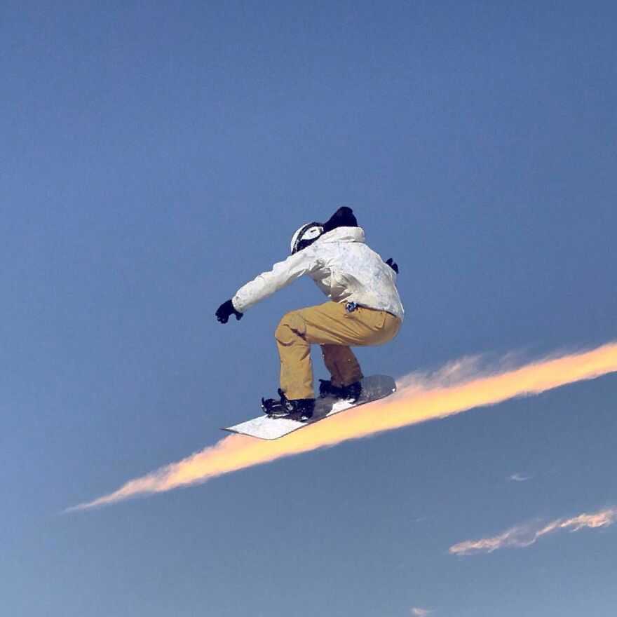Markus Einspannier's "Usetheclouds",a Decade Of Whimsical Interactions Between People And Clouds