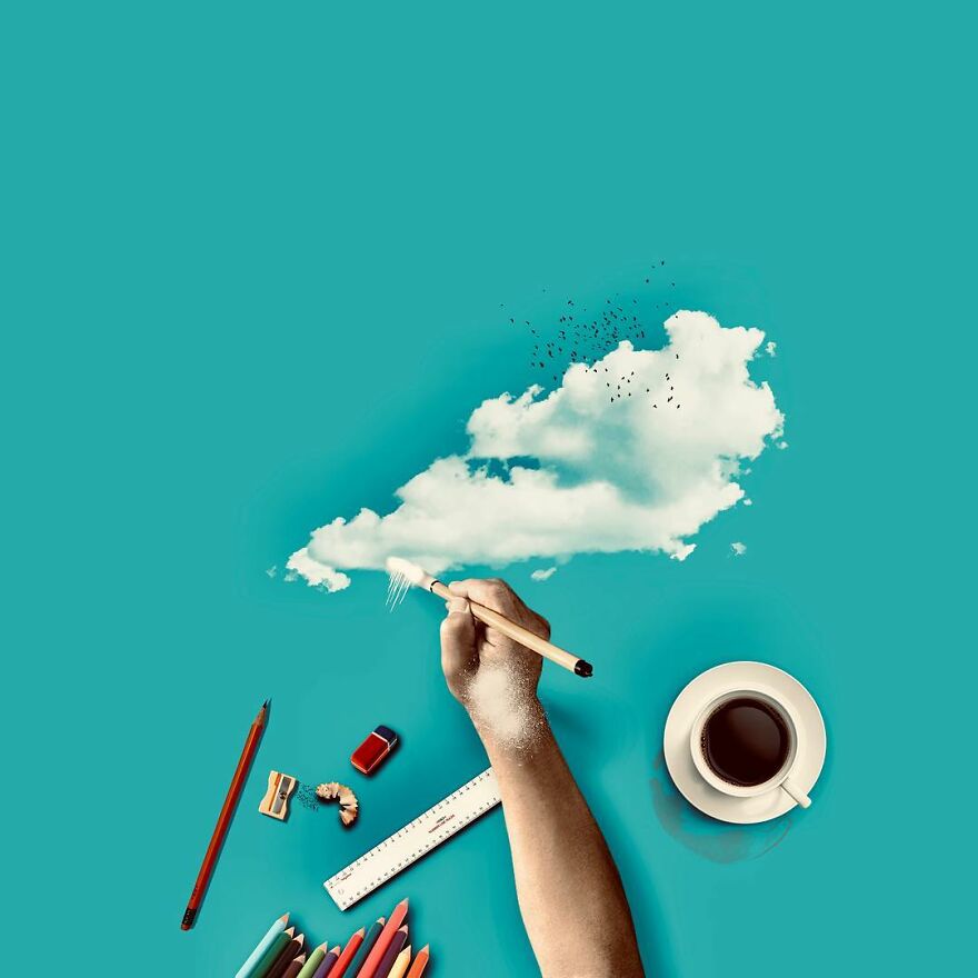 Markus Einspannier's "Usetheclouds",a Decade Of Whimsical Interactions Between People And Clouds