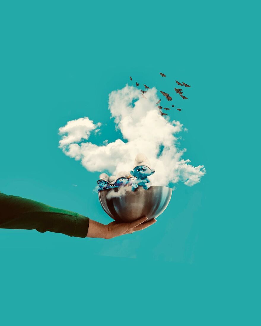 Markus Einspannier's "Usetheclouds",a Decade Of Whimsical Interactions Between People And Clouds
