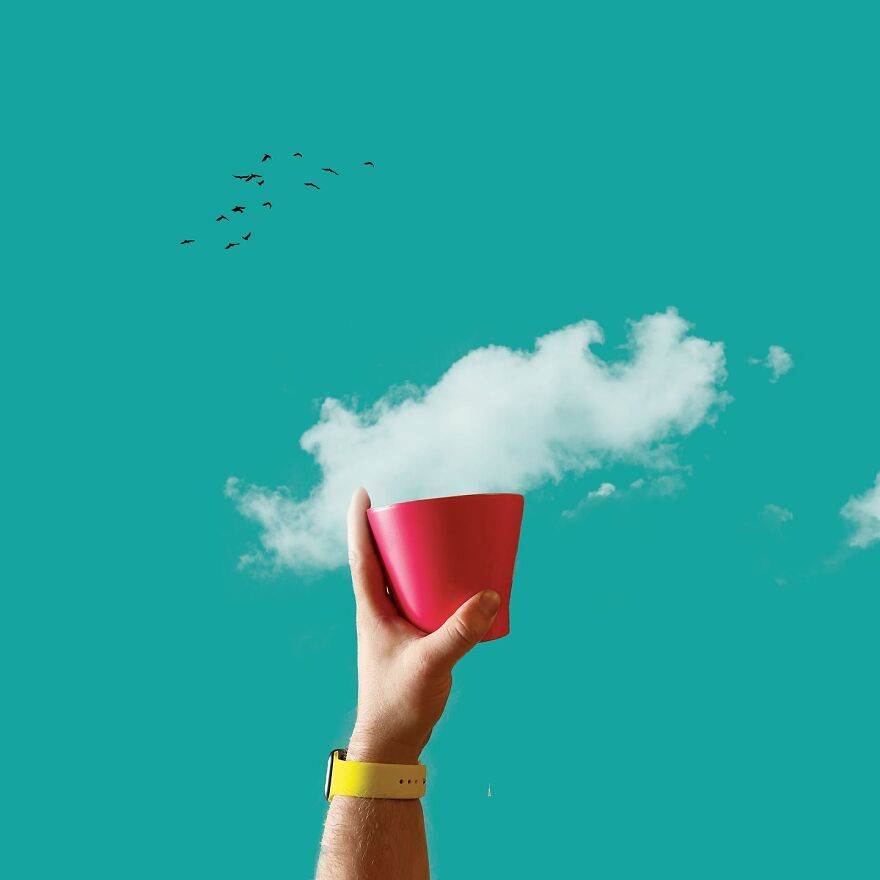 Markus Einspannier's "Usetheclouds",a Decade Of Whimsical Interactions Between People And Clouds