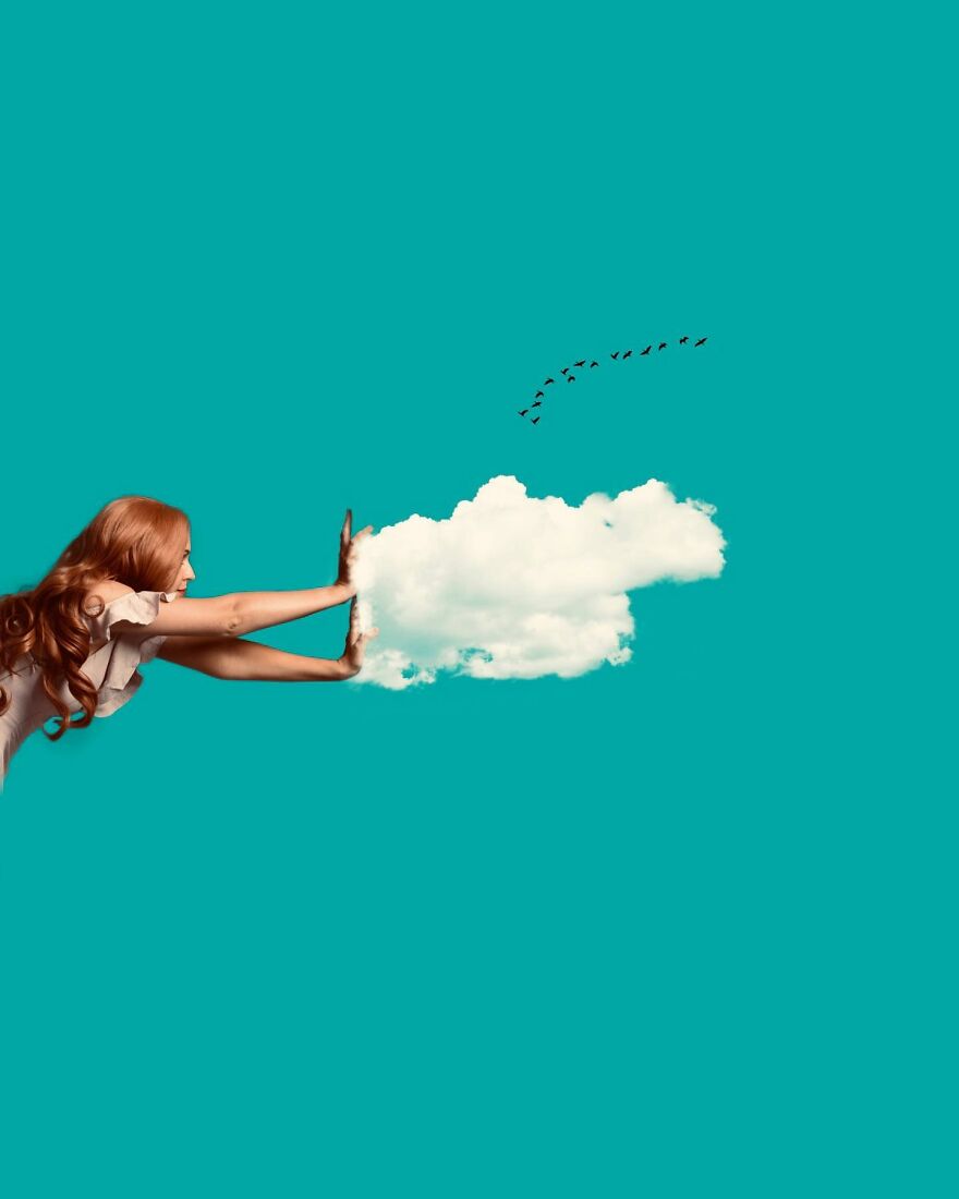 Markus Einspannier's "Usetheclouds",a Decade Of Whimsical Interactions Between People And Clouds