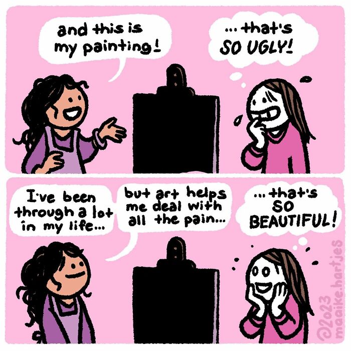 Meet Maaike Hartjes, The Dutch Cartoonist Blending Humor And Social Critique