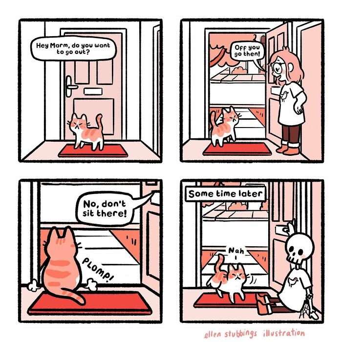 Meet The Cozy World Of Cat Comics With Ellen Stubbings