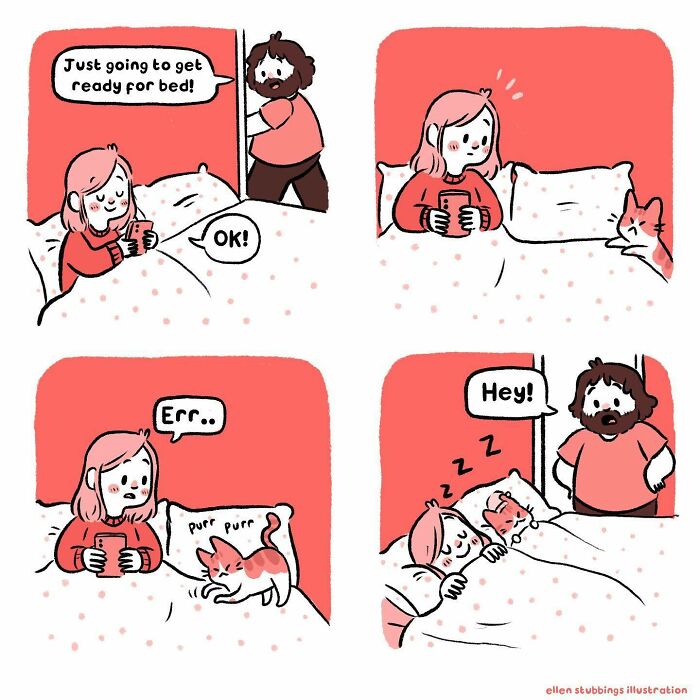 Meet The Cozy World Of Cat Comics With Ellen Stubbings
