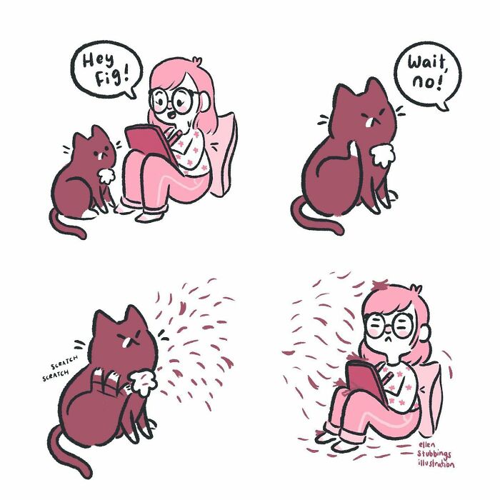 Meet The Cozy World Of Cat Comics With Ellen Stubbings