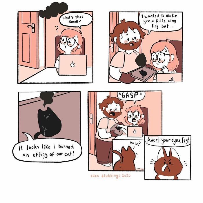 Meet The Cozy World Of Cat Comics With Ellen Stubbings