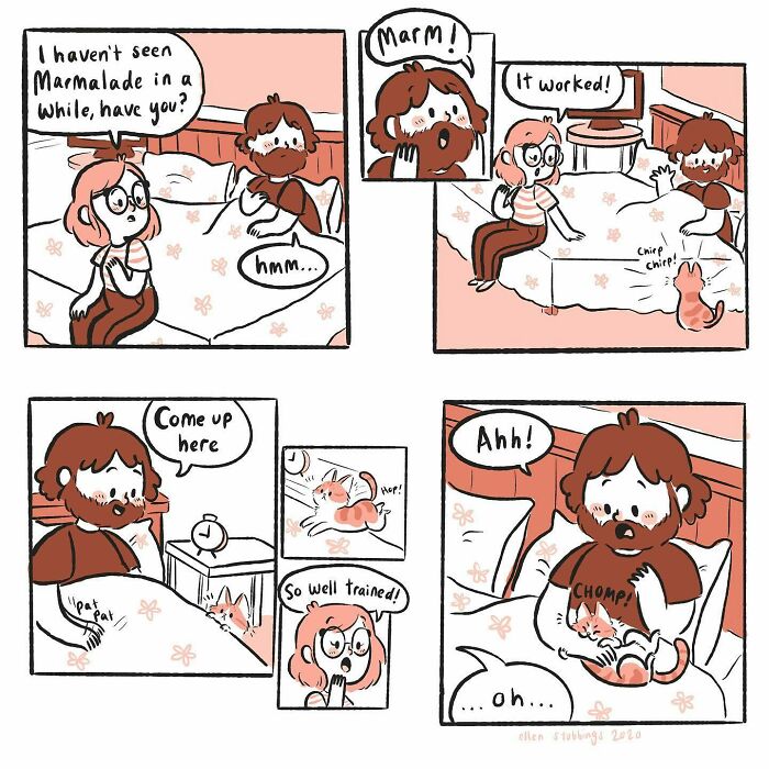 Meet The Cozy World Of Cat Comics With Ellen Stubbings