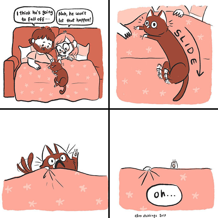 Meet The Cozy World Of Cat Comics With Ellen Stubbings