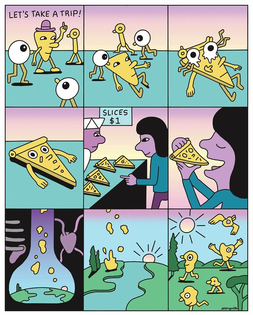 Navigating Mental Struggles: Jeremy Ville's Comics On Loneliness And Resilience