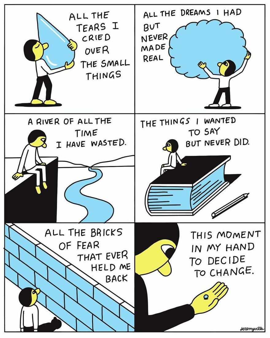 Navigating Mental Struggles: Jeremy Ville's Comics On Loneliness And Resilience