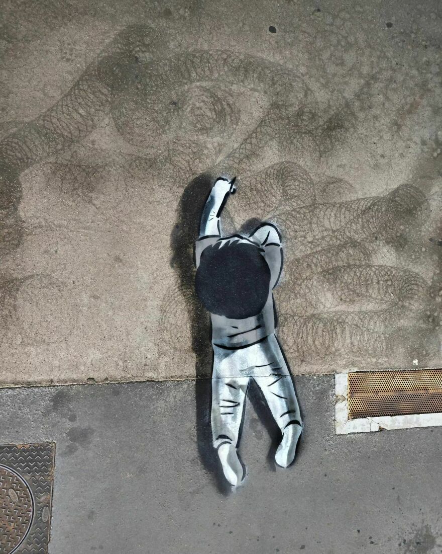 New Clever And Funny Interventions On The Streets Of France By Oakoak