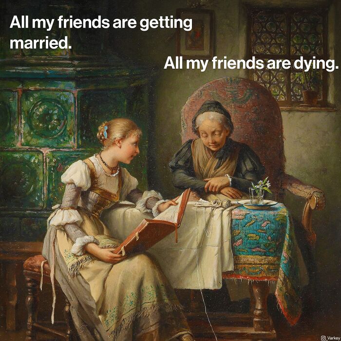 Renaissance Meets Memes: Varkey's Hilarious Art Mashups