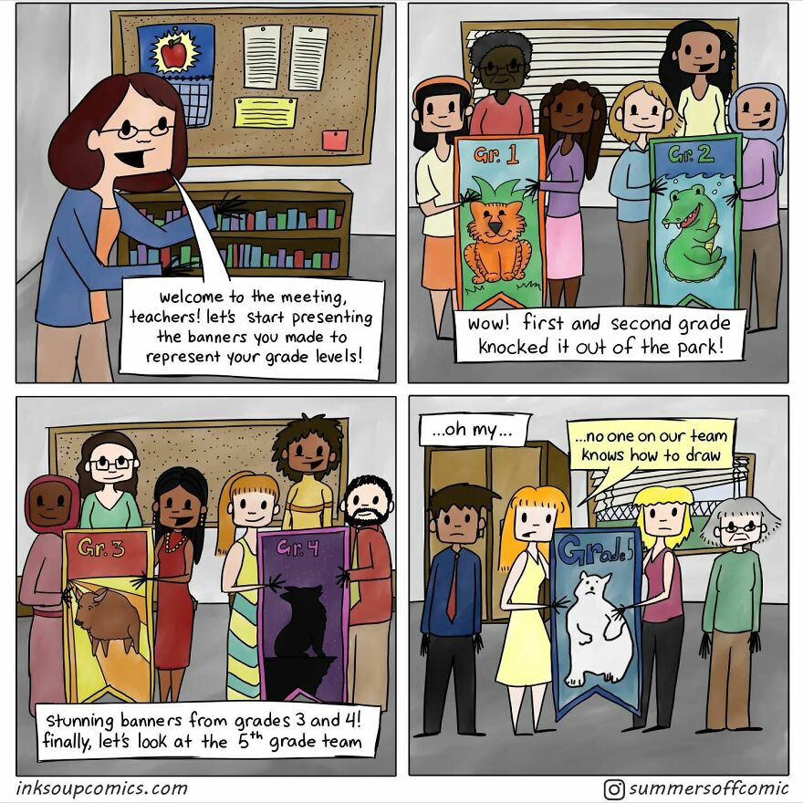 Summers Off Comics, Capturing The Lives And Experiences Of Teachers