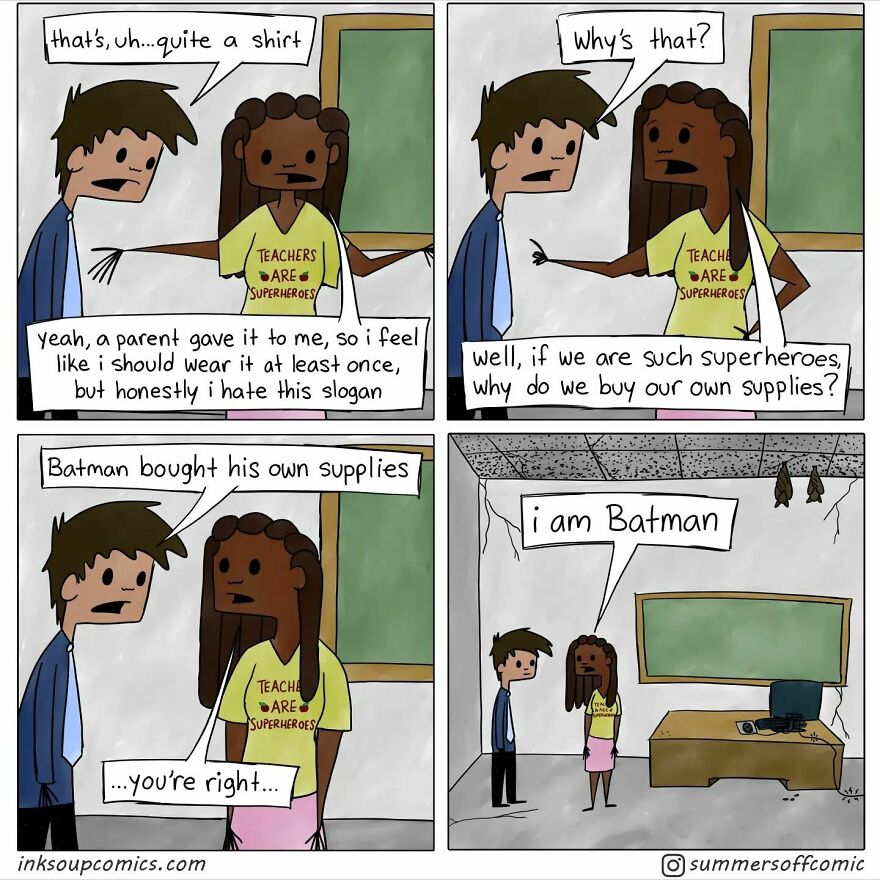 Summers Off Comics, Capturing The Lives And Experiences Of Teachers