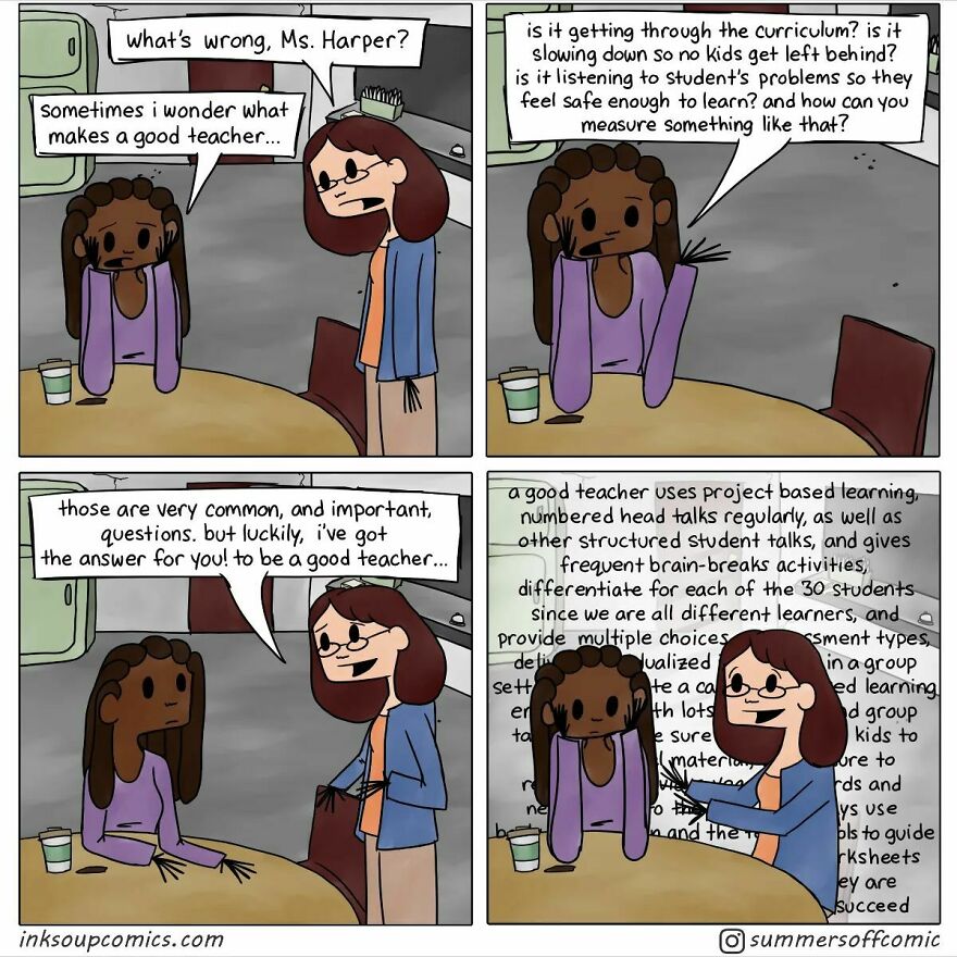 Summers Off Comics, Capturing The Lives And Experiences Of Teachers