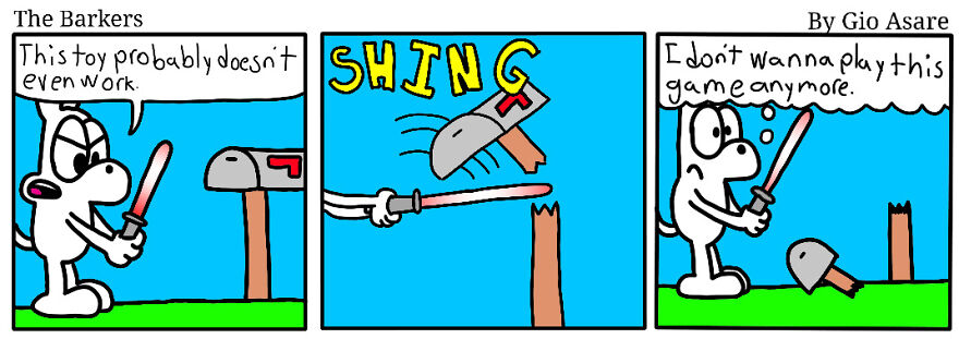 "The Barkers" Comic For May 4th