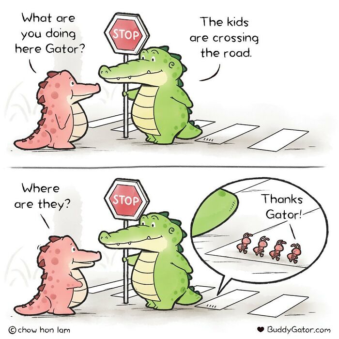 The Heartwarming Comics Of Chow Hon Lam (New Pics)