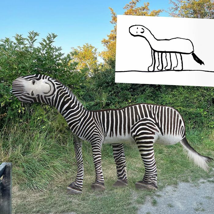 This Guy Continues To Turn Children's Drawings Into Reality (New Pics)