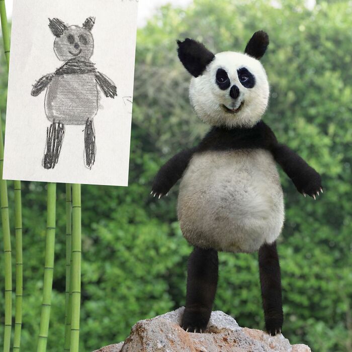 This Guy Continues To Turn Children's Drawings Into Reality (New Pics)