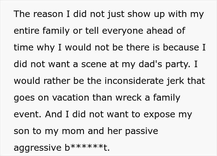 Mom Has Problem With Man Adopting His Son, He Skips Family Gathering In Response