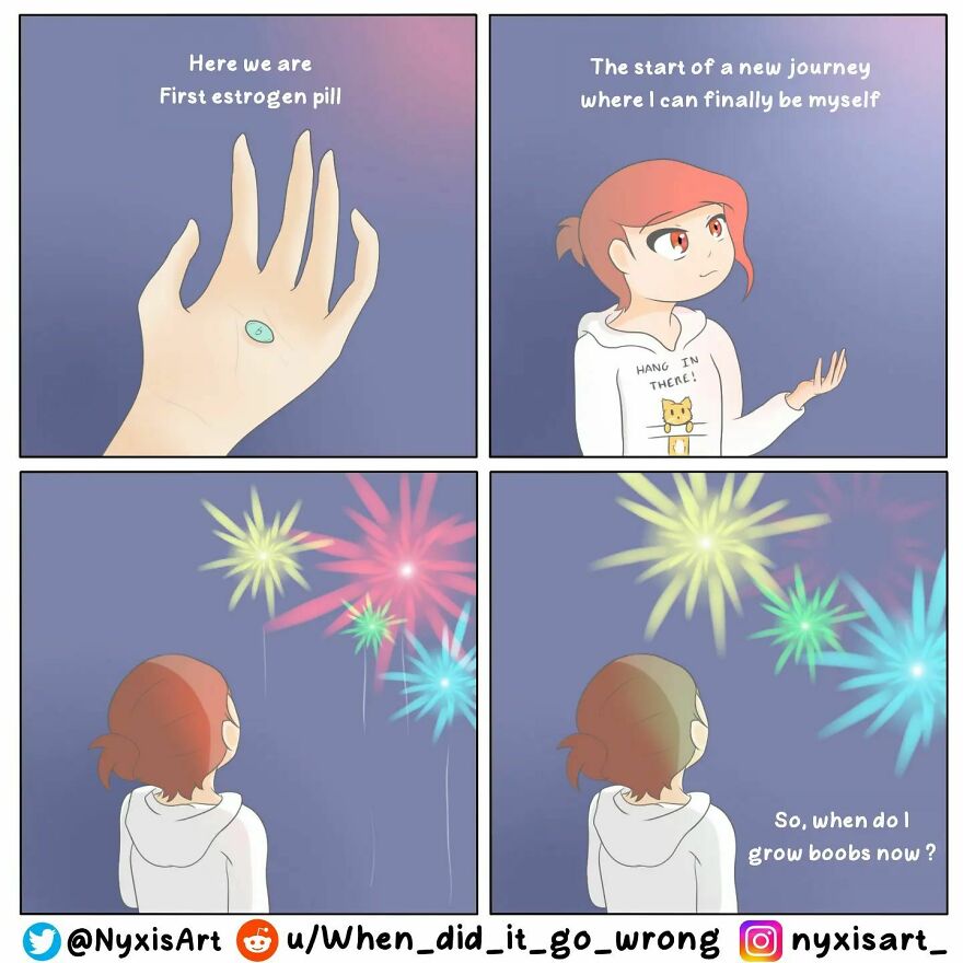 Unveiling Nyxis: The Mystery Artist Behind Relatable Female Comics